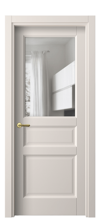 Дверь межкомнатная Galant 1432 ПЭТ тёплый-белый Прозрачное стекло, 4 мм Гладкий наличник ПЭТБ  Цена 26540 ₽ Наличники уже входят в базовый комплект. Фабрика дверей Волховец 8 (800) 551 43 19 Межкомнатная дверь Galant 1432 ПЭТ тёплый-белый Прозрачное стекло, 4 мм Цена 26540 ₽ | Volhovec