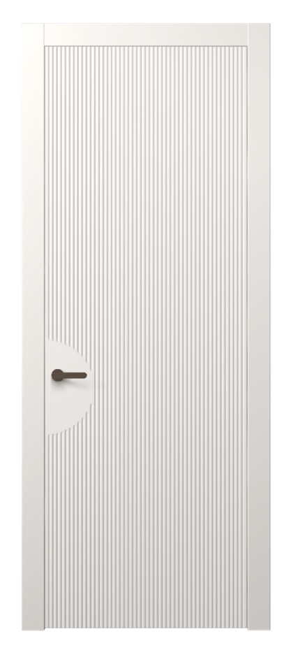Межкомнатная дверь Dune АКП 8624 Матовый пудровый белый  Цена 2790 AZE | Volhovec
