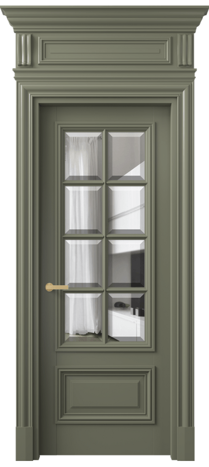 Дверь межкомнатная Antique 7316 Бук оливковый тёмный Прозрачное стекло с фацетом КЭП + Объёмный фриз + Карниз БОТ Цена 193210 ₽ Наличники уже входят в базовый комплект. Фабрика дверей Волховец 8 (800) 551 43 19 Межкомнатная дверь Antique 7316 Бук оливковый тёмный Прозрачное стекло с фацетом Цена 193210 ₽ | Volhovec