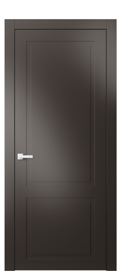 Дверь межкомнатная Neo Classic АКП 8002 Матовый антрацит  Гладкий компланарный наличник МАН Цена 52479 ₽ Наличники уже входят в базовый комплект. Фабрика дверей Волховец 8 (800) 551 43 19 Межкомнатная дверь Neo Classic АКП 8002 Матовый антрацит  Цена 52479 ₽ | Volhovec