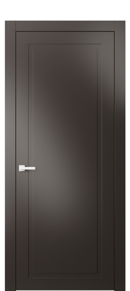 Дверь межкомнатная Neo Classic АКП 8001 Матовый антрацит  Гладкий компланарный наличник МАН Цена 52479 ₽ Наличники уже входят в базовый комплект. Фабрика дверей Волховец 8 (800) 551 43 19 Межкомнатная дверь Neo Classic АКП 8001 Матовый антрацит  Цена 52479 ₽ | Volhovec
