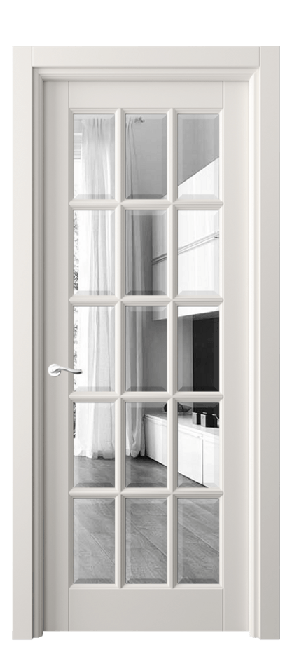 Дверь межкомнатная Lignum 0708 Бук пудровый белый Двустороннее зеркало с фацетом, триплекс Гладкий наличник БПБЛ Цена 130830 ₽ Наличники уже входят в базовый комплект. Фабрика дверей Волховец 8 (800) 551 43 19 Межкомнатная дверь Lignum 0708 Бук пудровый белый Двустороннее зеркало с фацетом, триплекс Цена 130830 ₽ | Volhovec