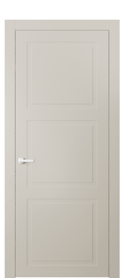 Дверь межкомнатная Neo Classic АКП 8003 Матовый облачно-серый  Гладкий компланарный наличник МОС Цена 52479 ₽ Наличники уже входят в базовый комплект. Фабрика дверей Волховец 8 (800) 551 43 19 Межкомнатная дверь Neo Classic АКП 8003 Матовый облачно-серый  Цена 52479 ₽ | Volhovec