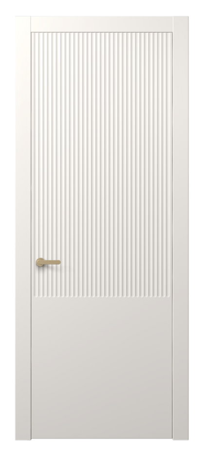 Межкомнатная дверь Альба 8645 Матовый пудровый белый  Цена 50400 ₽ | Volhovec