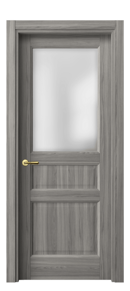 Межкомнатная дверь Galant 1432 Имбирный ясень Сатинированное стекло Цена 28730 ₽ | Volhovec