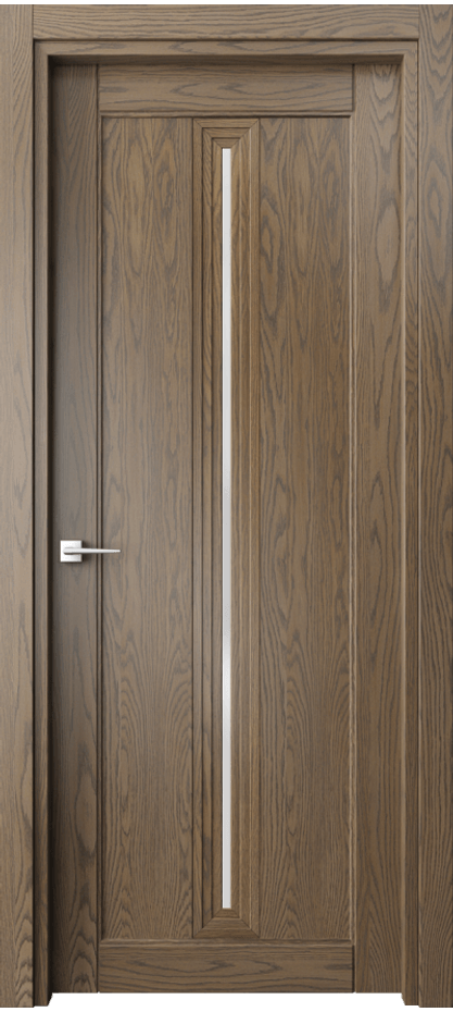 Межкомнатная дверь Ego 6123 Дуб мраморный Сатинированное стекло Цена 119299 ₽ | Volhovec