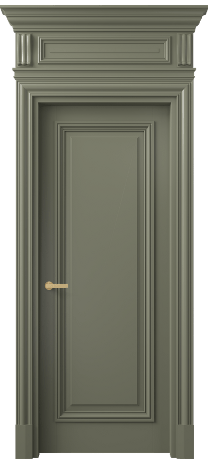 Межкомнатная дверь Антик 7301 Матовый оливковый тёмный Цена 164109  | Volhovec