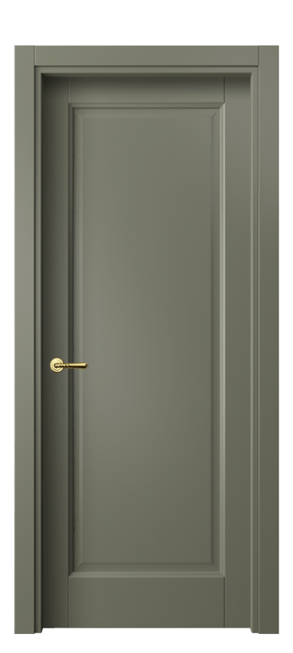 Межкомнатная дверь Galant 1401 Матовый оливковый тёмный  Цена 38720 ₽ | Volhovec