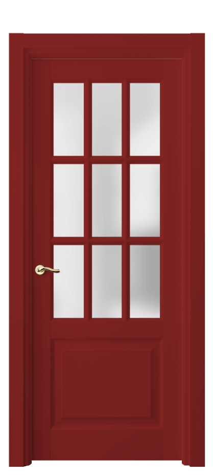 Межкомнатная дверь Lignum 0748 Бук белоснежный Сатинированное стекло Цена 8000 AZE | Volhovec