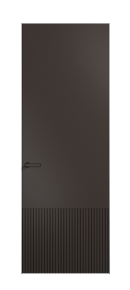 Межкомнатная дверь Velvet 8202 Матовый антрацит. Цена 68220  | Volhovec