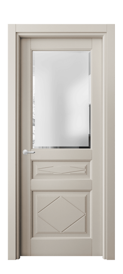 Дверь межкомнатная Toscana Rombo 6344 Бук светло-бежевый Сатинированное стекло с фацетом, 6 мм Гладкий наличник БСБЖ Цена 102270 ₽ Наличники уже входят в базовый комплект. Фабрика дверей Волховец 8 (800) 551 43 19 Межкомнатная дверь Toscana Rombo 6344 Бук светло-бежевый Сатинированное стекло с фацетом, 6 мм Цена 102270 ₽ | Volhovec