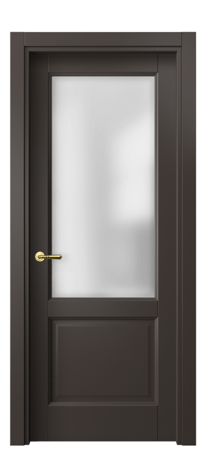 Дверь межкомнатная Galant 1422 Матовый антрацит Сатинированное стекло Гладкий наличник МАН Цена 2560 AZE Наличники уже входят в базовый комплект. Фабрика дверей Волховец 8 (800) 551 43 19 Межкомнатная дверь Galant 1422 Матовый антрацит Сатинированное стекло Цена 2560 AZE | Volhovec