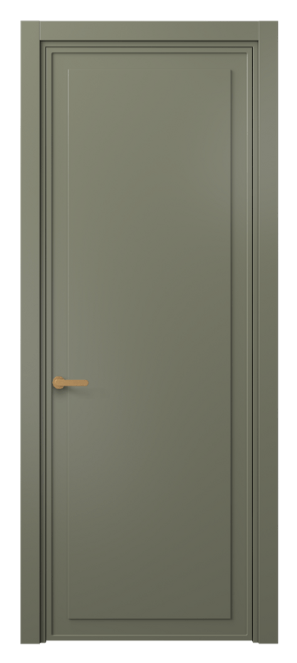 Межкомнатная дверь Фрэйм 8602 Матовый оливковый тёмный  Цена 47410 ₽ | Volhovec