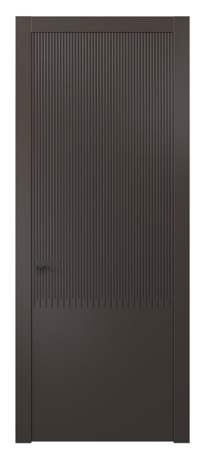 Дверь межкомнатная Dune АКП 8627 Матовый антрацит  Гладкий компланарный наличник МАН Цена 53130 ₽ Наличники уже входят в базовый комплект. Фабрика дверей Волховец 8 (800) 551 43 19 Межкомнатная дверь Dune АКП 8627 Матовый антрацит  Цена 53130 ₽ | Volhovec