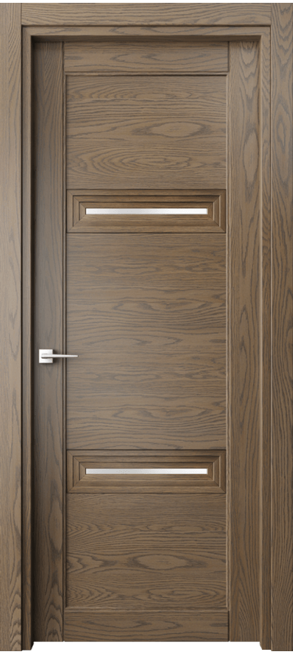 Межкомнатная дверь Ego 6113 Дуб мраморный Сатинированное стекло Цена 125260 ₽ | Volhovec