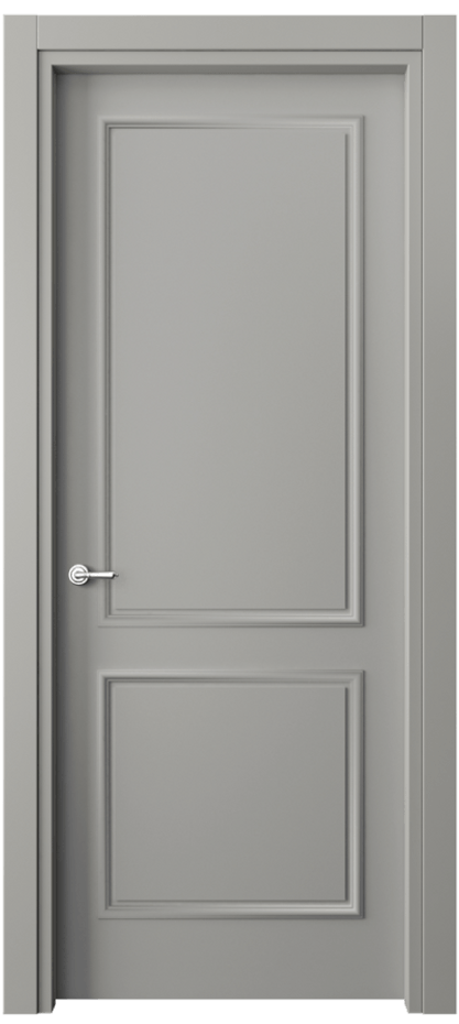 Дверь межкомнатная Paris 8121 Матовый нейтральный серый  Гладкий наличник МНСР Цена 50990 ₽ Наличники уже входят в базовый комплект. Фабрика дверей Волховец 8 (800) 551 43 19 Межкомнатная дверь Paris 8121 Матовый нейтральный серый  Цена 50990 ₽| Volhovec