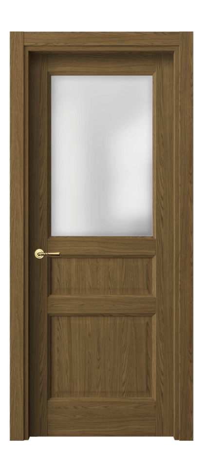 Межкомнатная дверь Галант 1432 Торфяной дуб Сатинированное стекло Цена 31890 ₽ | Volhovec