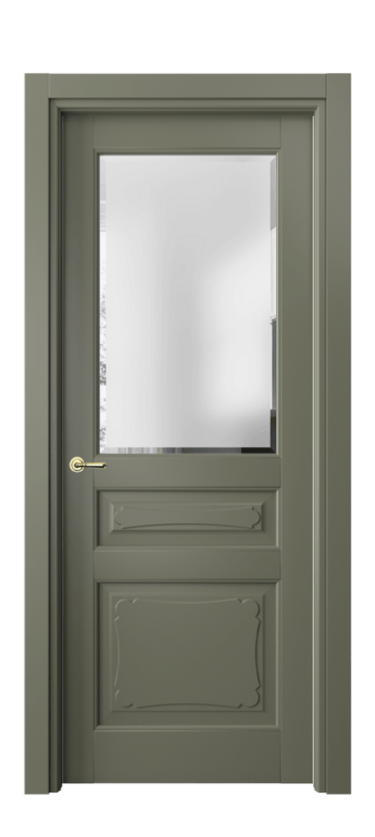 Дверь межкомнатная Toscana Elegante 6324 Бук оливковый тёмный Сатинированное стекло с фацетом, 6 мм Гладкий наличник БОТ Цена 102270 ₽ Наличники уже входят в базовый комплект. Фабрика дверей Волховец 8 (800) 551 43 19 Межкомнатная дверь Toscana Elegante 6324 Бук оливковый тёмный Сатинированное стекло с фацетом, 6 мм Цена 102270 ₽ | Volhovec