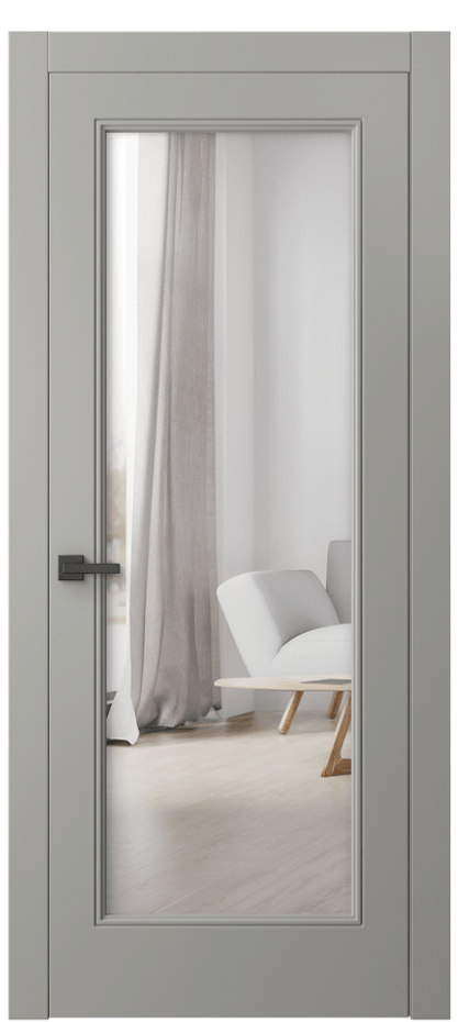 Дверь межкомнатная Linea 8300 Матовый нейтральный серый Двустороннее зеркало, триплекс Гладкий компланарный наличник МНСР* Цена 80530 ₽ Наличники уже входят в базовый комплект. Фабрика дверей Волховец 8 (800) 551 43 19 Межкомнатная дверь Linea 8300 Матовый нейтральный серый Двустороннее зеркало, триплекс Цена 80530 ₽ | Volhovec