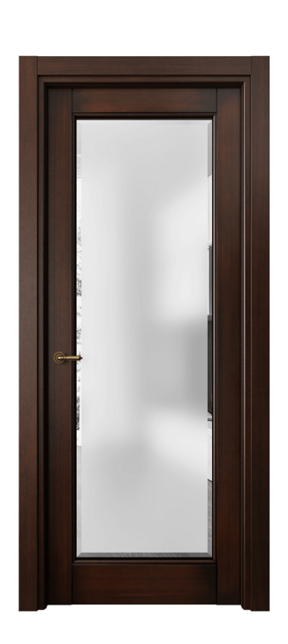 Дверь межкомнатная Toscana Rombo 6300 Бук тёмный с патиной Сатинированное стекло с фацетом, 6 мм Гладкий наличник БТП Цена 111190 ₽ Наличники уже входят в базовый комплект. Фабрика дверей Волховец 8 (800) 551 43 19 Межкомнатная дверь Toscana Rombo 6300 Бук тёмный с патиной Сатинированное стекло с фацетом, 6 мм Цена 111190 ₽ | Volhovec