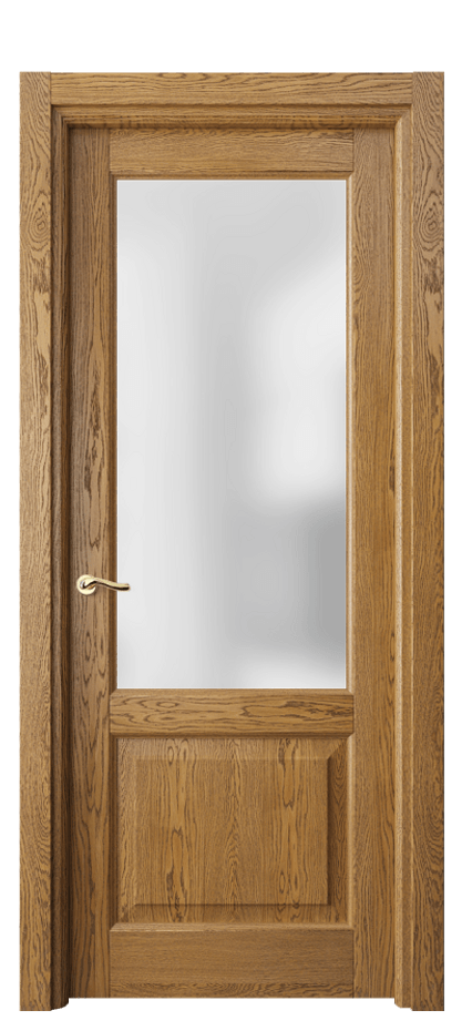 Дверь межкомнатная Lignum 0740 Дуб медовый брашированный Сатинированное стекло Гладкий наличник ДМД.Б Цена 27526600 so'm Наличники уже входят в базовый комплект. Фабрика дверей Волховец 8 (800) 551 43 19 Межкомнатная дверь Lignum 0740 Дуб медовый брашированный Сатинированное стекло Цена 27526600 so'm | Volhovec