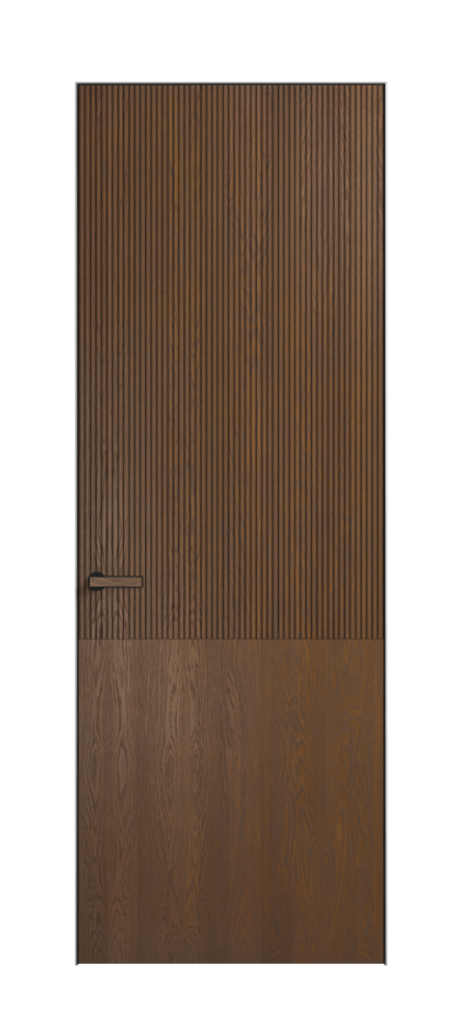 Межкомнатная дверь Вельвет 8205 Дуб каштановый матовый. Цена 144030  | Volhovec