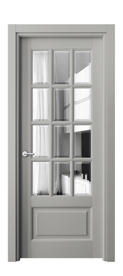 Дверь межкомнатная Toscana Grigliato 6313 Бук нейтральный серый Двустороннее зеркало с фацетом, триплекс, 8 мм Гладкий наличник БНСР Цена 120330 ₽ Наличники уже входят в базовый комплект. Фабрика дверей Волховец 8 (800) 551 43 19 Межкомнатная дверь Toscana Grigliato 6313 Бук нейтральный серый Двустороннее зеркало с фацетом, триплекс, 8 мм Цена 120330 ₽ | Volhovec