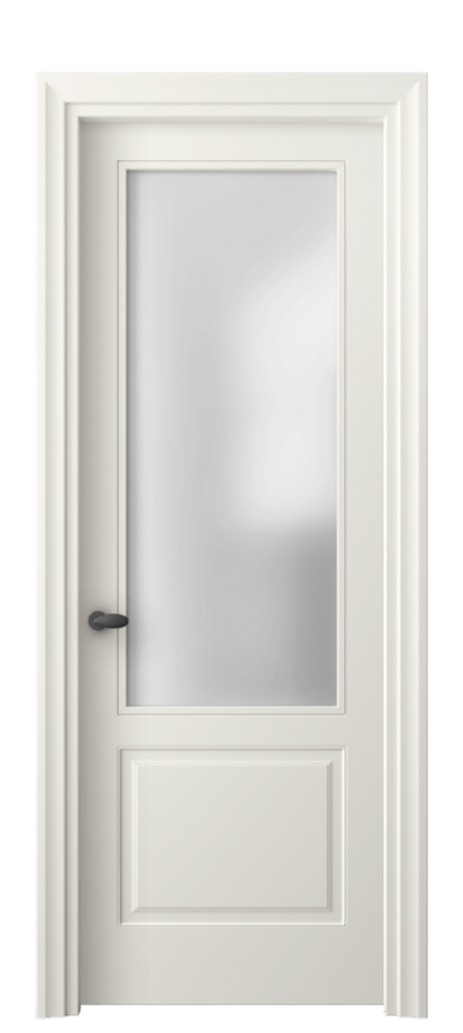 Дверь межкомнатная Esse 8552 Матовый жемчужный Сатинированное стекло Фигурный универсальный наличник МЖМ Цена 55520 ₽ Наличники уже входят в базовый комплект. Фабрика дверей Волховец 8 (800) 551 43 19 Межкомнатная дверь Esse 8552 Матовый жемчужный Сатинированное стекло Цена 55520 ₽ | Volhovec