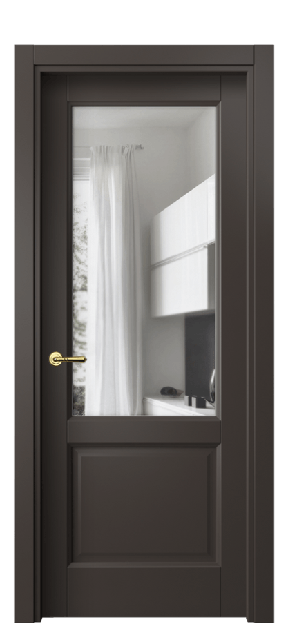 Дверь межкомнатная Galant 1422 Матовый антрацит Прозрачное стекло, 4 мм Гладкий наличник МАН Цена 41330 ₽ Наличники уже входят в базовый комплект. Фабрика дверей Волховец 8 (800) 551 43 19 Межкомнатная дверь Galant 1422 Матовый антрацит Прозрачное стекло, 4 мм Цена 41330 ₽ | Volhovec