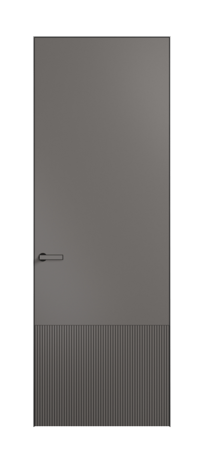 Межкомнатная дверь Velvet 8202 Матовый классический серый. Цена 64250  | Volhovec