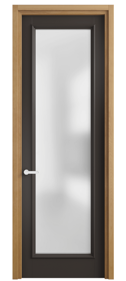 Дверь межкомнатная Charm 6702 Бук антрацит Сатинированное стекло Узкий классический наличник БНМ Цена 99330 ₽ Наличники уже входят в базовый комплект. Фабрика дверей Волховец 8 (800) 551 43 19 Межкомнатная дверь Charm 6702 Бук антрацит Сатинированное стекло Цена 99330 ₽ | Volhovec