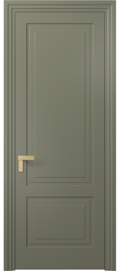 Межкомнатная дверь Rocca 8351 Матовый оливковый тёмный  Цена 78750 ₽ | Volhovec