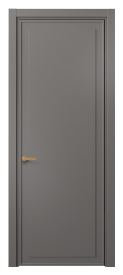 Межкомнатная дверь Фрэйм 8602 Матовый классический серый  Цена 47410 ₽ | Volhovec