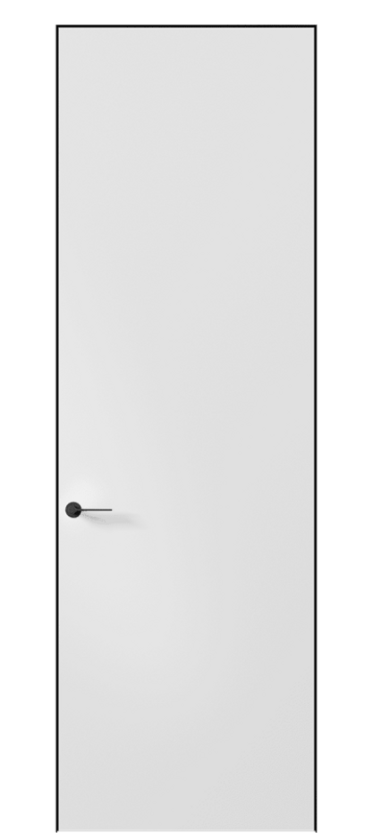 Дверь межкомнатная Planum Pro АКП 0010 Матовый белоснежный  Скрытый короб Черный Цена 45770 ₽ Cкрытый короб уже входит в комплект. Фабрика дверей Волховец 8 (800) 551 43 19 Межкомнатная дверь Planum Pro АКП 0010 Матовый белоснежный  Цена 45770 ₽ | Volhovec