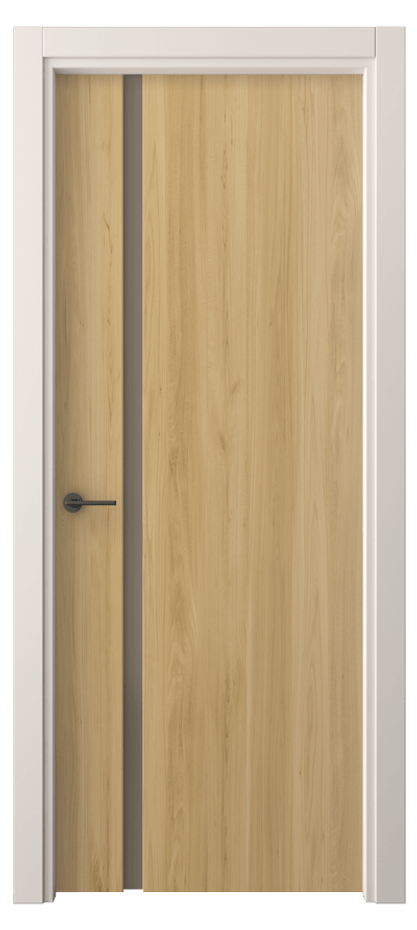 Межкомнатная дверь Freedom 4222 Солнечный вяз Сатинированное бронзовое стекло, триплекс, 8 мм Цена 40210 ₽ | Volhovec