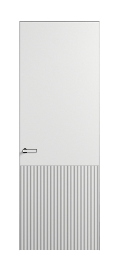 Дверь межкомнатная Velvet 8204 Матовый белоснежный. Скрытый короб Черный Цена 51400 . Фабрика дверей Волховец 8 (800) 551 43 19 Межкомнатная дверь Velvet 8204 Матовый белоснежный. Цена 51400  | Volhovec