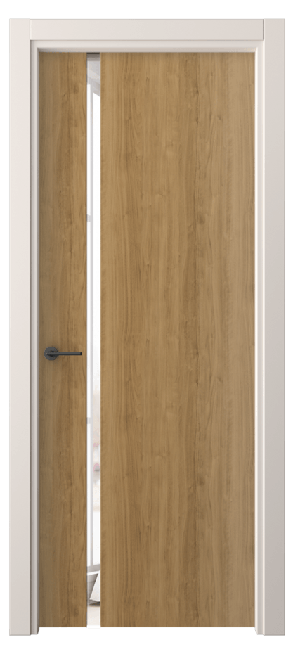 Межкомнатная дверь Freedom 4222 Грецкий орех Двустороннее зеркало, триплекс, 6 мм Цена 42310 ₽ | Volhovec