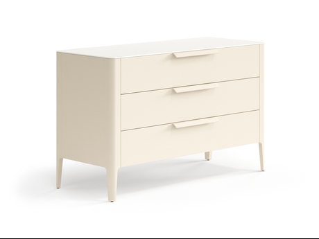 Мебель Комод Piega 3 ящика. Цвет Матовый светло-бежевый. Материал Гладкая эмаль. Коллекция Комод Piega 3 ящика. Фото. Мебель Комод Piega 3 ящика. Цвет Матовый светло-бежевый. Материал Гладкая эмаль. Коллекция Комод Piega 3 ящика. Картинка.