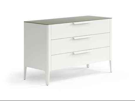 Мебель Комод Piega 3 ящика. Цвет Матовый тёплый серый. Материал Гладкая эмаль. Коллекция Комод Piega 3 ящика. Фото. Мебель Комод Piega 3 ящика. Цвет Матовый тёплый серый. Материал Гладкая эмаль. Коллекция Комод Piega 3 ящика. Картинка.