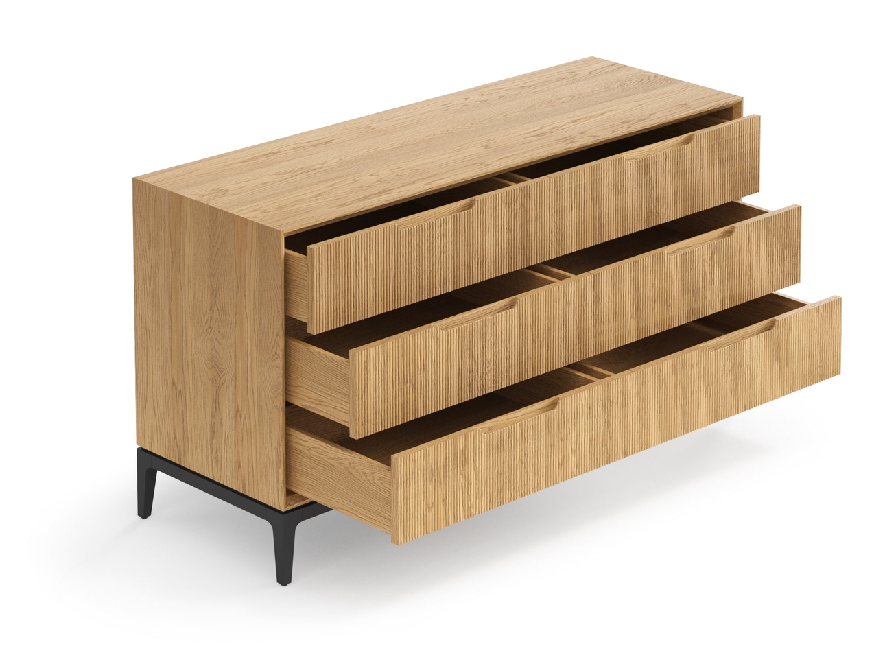 Комод Velvet 6 ящиков дуб пшеничный матовый