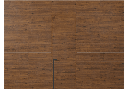Панели для отделки стен Панель Шпон с эффектом NaturWood. Цвет Орех медный матовый. Материал Шпон Naturwood. Коллекция Шпон с эффектом NaturWood. Картинка.