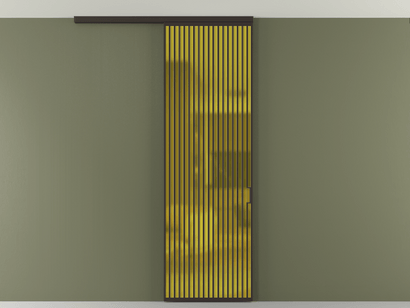 Алюминевая перегородка АЛПР 040.06_ААН_САТ ЖЕЛ_new. Цвет Алюминий антрацит. Материал Алюминий в эмали. Коллекция Перегородка Formato вдоль стены на потолок одностворчатая. Фото. Алюминевая перегородка АЛПР 040.06_ААН_САТ ЖЕЛ_new. Цвет Алюминий антрацит. Материал Алюминий в эмали. Коллекция Перегородка Formato вдоль стены на потолок одностворчатая. Картинка.