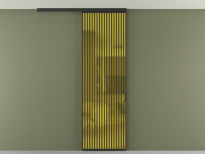 Алюминевая перегородка АЛПР 040.06_ЧРН_САТ ЖЕЛ_new. Цвет Алюминий Черный. Материал Алюминий. Коллекция Перегородка Formato вдоль стены на потолок одностворчатая. Фото. Алюминевая перегородка АЛПР 040.06_ЧРН_САТ ЖЕЛ_new. Цвет Алюминий Черный. Материал Алюминий. Коллекция Перегородка Formato вдоль стены на потолок одностворчатая. Картинка.