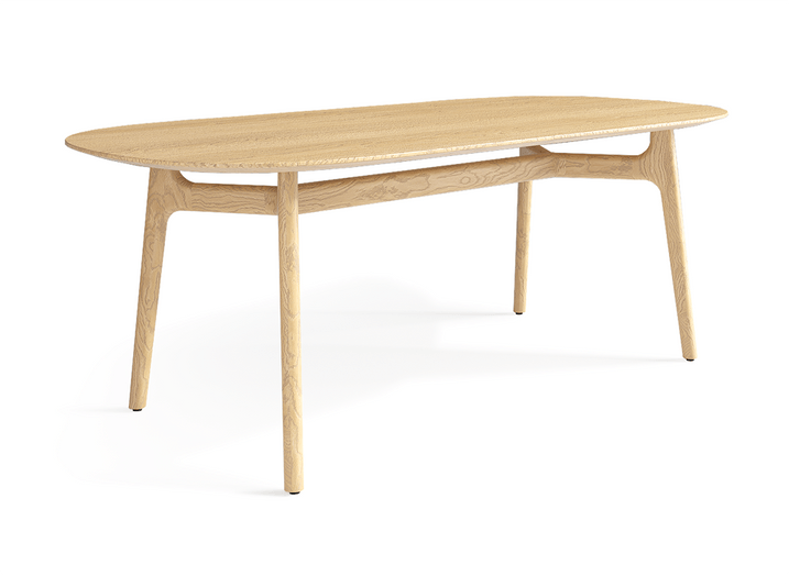 Мебель Стол Primo обеденный на 6 персон 200×95 см. Цвет Дуб соломенный матовый. Материал Массив дуба матовый. Коллекция Стол Primo обеденный на 6 персон 200×95 см. Картинка.