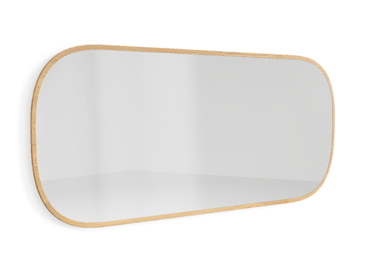 Мебель Зеркало настенное Primo 175×70 см. Цвет Дуб пшеничный матовый. Материал Массив дуба матовый. Коллекция Зеркало настенное Primo 175×70 см. Картинка.