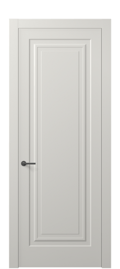 Дверь межкомнатная АКП 8401 МТСР. Цвет Матовый тёплый серый. Материал Гладкая эмаль. Коллекция Mascot. Картинка.
