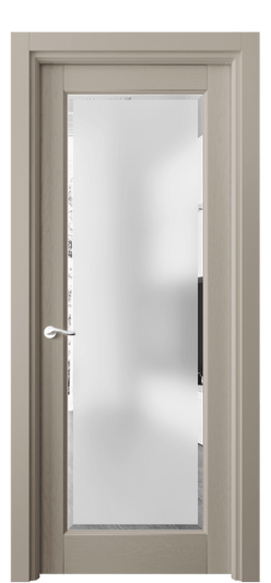 Дверь межкомнатная 0700 ДБСК САТ-Ф. Цвет Дуб бисквитный. Материал Массив дуба эмаль. Коллекция Лигнум. Картинка.