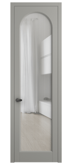 Межкомнатная дверь 6804 МНСР MORU. Цвет Матовый нейтральный серый. Материал Гладкая эмаль. Коллекция Palazzo. Фото. Дверь межкомнатная 6804 МНСР MORU. Цвет Матовый нейтральный серый. Материал Гладкая эмаль. Коллекция Palazzo. Картинка.