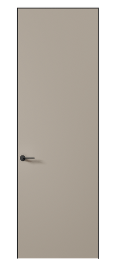 Дверь межкомнатная 0010 АКП МБСК. Цвет Матовый бисквитный. Материал Гладкая эмаль. Коллекция Planum Pro. Картинка.
