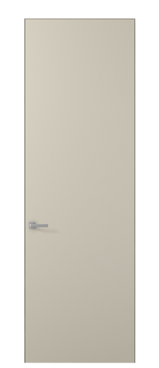 Дверь межкомнатная ПУ 0010 ПЭСБ. Цвет ПЭТ светло-бежевый. Материал ПЭТ. Коллекция Planum. Картинка.